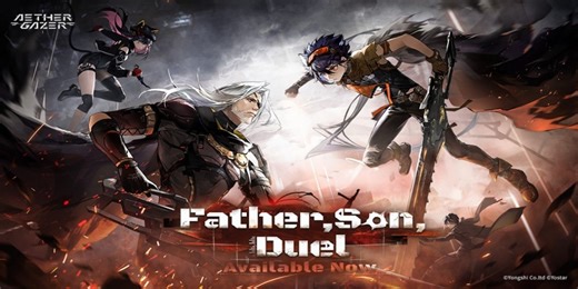 Aether Gazer releases version 1.5: Father, Son, Duel with a brand new storyline