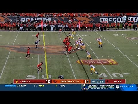 #7 USC vs Oregon State Close Ending | 2022 College Football