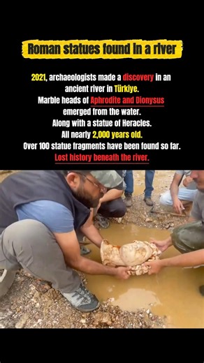 Roman Statues Found in River After 2,000 Years