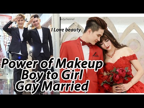 Makeup Transformation Boy To Girl - Makeup Tutorial Married ( Full Video No Edit )