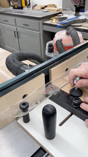 8.5K views · 42 reactions | Really slick Freud Tools glass panel cabinet door bit set. Cuts the profile, rabbet for the glass, and another groove for spline molding (I’ll show assembly in next post), all in one pass #FreudAmbassador #FreudTools #FreudNation #cabinetmaker #woodworkingtips | John Builds It | Facebook