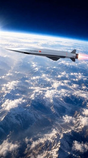 China's CJ-1000 Scramjet-Powered Hypersonic Missile #defense #china #scramjet #hypersonic