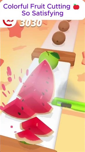 Colorful Fruit Cutting 🍎 So Satisfying #shorts