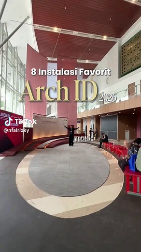 Day 1 keliling Arch ID! 🤩 @arch.id.indonesia Register your visit (arch.id/visit2026) #ArchID #ArchID2026 #arsitektur #exhibition