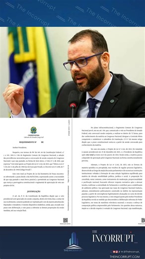 🗣️ BASTIDORES SOBRE A DOSIMETRIA | O Senador Jorge Seif (PL/SC) revelou como conseguiu destravar a sessão congressual de pauta única para votar a derrubada do veto de Lula ao projeto da dosimetria das penas do 8 de janeiro. Segundo o senador, tudo começou quando ele pediu uma audiência a Davi Alcolumbre e foi recebido na terça-feira, às 7h30 da manhã, na residência oficial. No café, Seif foi direto ao ponto e levou o caso que, para ele, simboliza o absurdo dos absurdos: o de um catarinense de 7