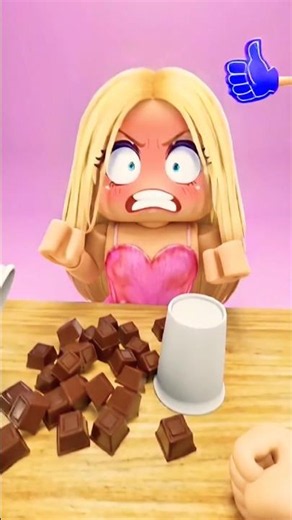 Kübra Nisa chose the wrong one 😅 #roblox #brookhaven #shorts