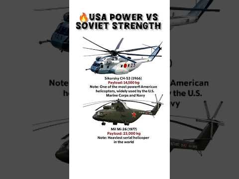 CH-53 vs Mi-26 🚁🔥 | Battle of Heavy Lift Giants!