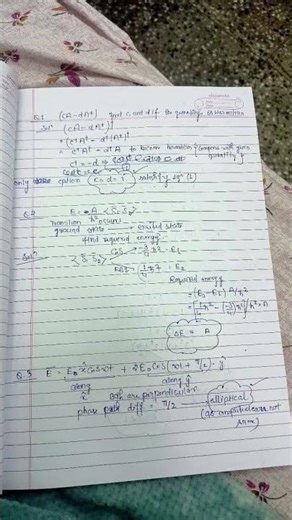 ||Today's Gate Physics Exam|| Solution of five problems #gate #physicsexam #exam #shortsviral