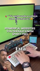 🎯 “Tá quebrando a cabeça com matemática? 🤯” Calma, eu tenho a solução! 👉 Conheça o Cymath, um site que resolve equações e ainda mostra o passo a passo de cada cálculo. Simples, rápido e gratuito! 🔢✨ #matematica #estudos #dicasuteis #aprendizado | Tecninja Dicas