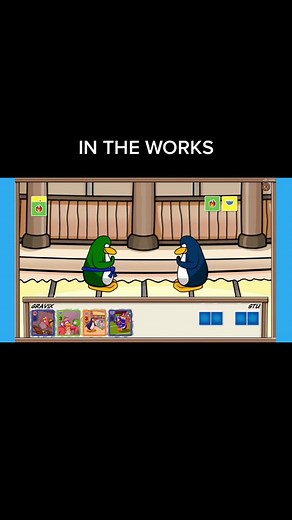 Play CPRewritten for more 👀 #fyp #clubpenguin #cardjitsu #clubpenguinrewritten