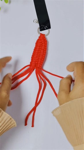 fish macrame keychain tutorial #macramecreation #paracordknots
