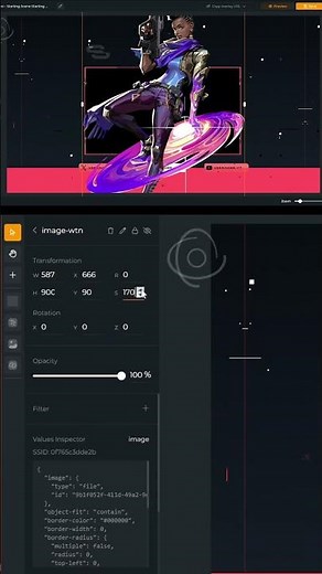 Another DIY Valorant Stream Overlay creation #streamer #design #Valorant #twitch #obs