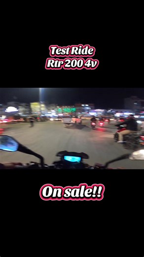 Test Ride the RTR 200 4V in Kathmandu