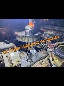 OIL FILLER TUBE ON TBI, 5.7, OBS CHEVY 1988-2000