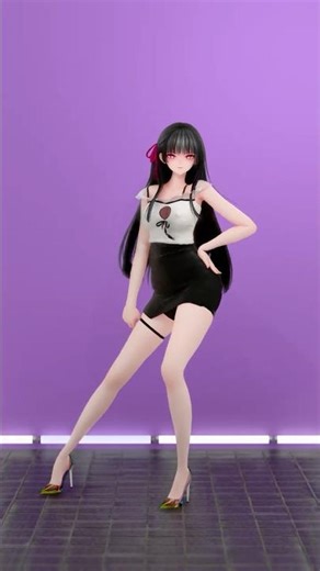 【MMD|Blender】Brown Eyed Girls - Abracadabra【Chisa】 #dancechallenge #wutheringwaves #mmd #anime