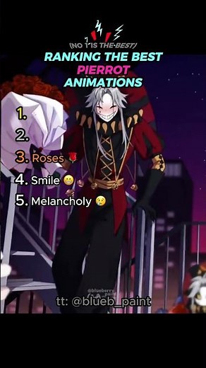 Ranking The Best Pierrot Animations #tfc #freakcircus #pierrot