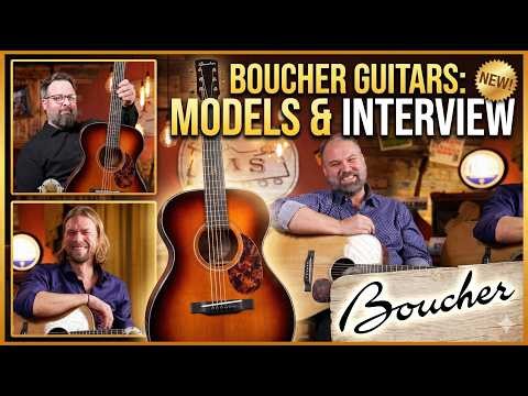 Boucher Flew From Canada Just To Show Me These New Guitars... - 2026 BG-42 & 41T