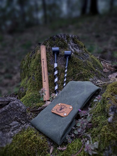 Bushcraft Auger Set: Scotch Eye Hand Drill With Canvas Case - Etsy
