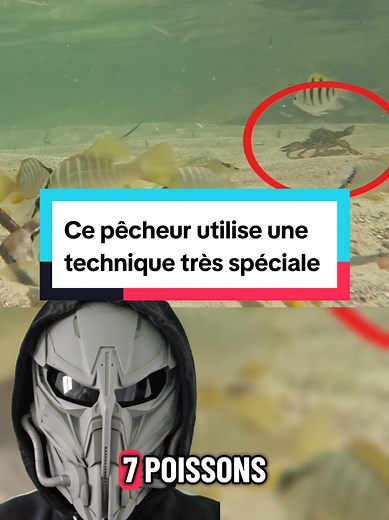 Technique de pêche innovante par un pêcheur français