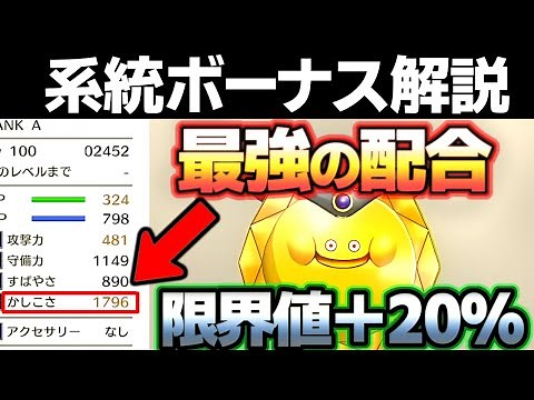 【DQM3】最強の配合、系統ボーナス完全解説！初心者、対戦勢は絶対に見て！【ドラクエモンスターズ3】