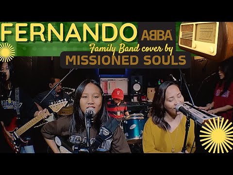 Our sweet 11-year-old fronting ABBA's Hit FERNANDO - MISSIONED SOULS family band studio cover