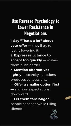 5 Tricks to Win Any Negotiation Fast