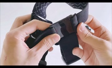 Head-Mounted Mobile Phone Holder,First-Person View Video Outdoor Live Shooting Bracket with Phone Clip(4"-7") for iPhone Samsung Smartphones and GoPro Insta360 Sony DJI Action Camera Head Mount Strap