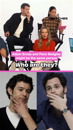 Adam Brody and Penn Badgley Need to Get in a Room Together