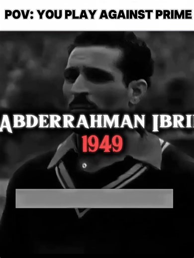 Prime Abderrahman Ibrir “Le Roc d’ébène” in 1949 By 1949, Abderrahman Ibrir had refined his craft into something imposing yet deceptively simple. Physically, he was powerful and upright, built more like a defensive pillar than a reactive acrobat. When forwards collided with him, they rarely won the duel. He absorbed impact rather than yielding to it. In an era of heavier leather balls, especially on rain soaked pitches, upper body strength and secure handling were decisive qualities. Ibrir posse