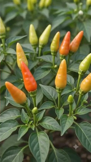 Seed to plate in 10 seconds! 🌶️ #Food #Garden #Satisfying
