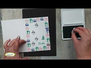 KARTEN in 5 Minuten basteln - ideal für Kartenbasteln Anfänger