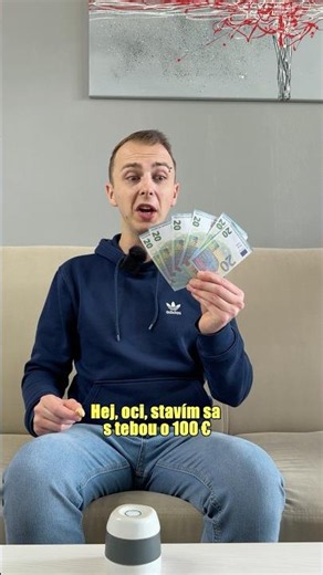 SYN OKLAMAL OTCA O 100€! #shorts #shortsfeed #comedy #funny #viralvideos #trending #memes