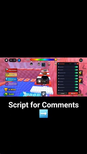 Roblox Best Fling Script #roblox #fling #troll #script #hacker #hack #games #robloxscript