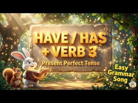 Present Perfect Tense | English Grammar Song for Beginners