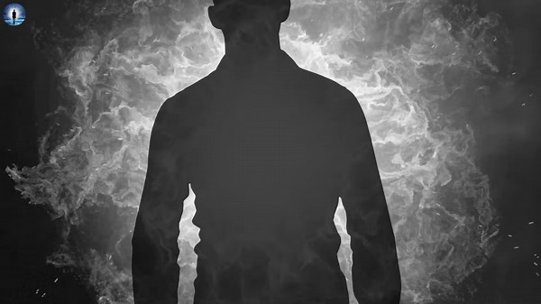 What actually happened when he "exploded" out of his body