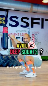 “Deep Squat vs 90° Squat .what’s actually safer for your knees?” Many people believe deep squats damage the knees, but biomechanics tell a different story .When you perform a squat, the peak stress on your knee joint actually occurs around 90° of flexion, the point where your thighs are parallel to the floor. Once you go deeper than 90°, the moment arm at the knee reduces and hip torque increases, meaning the load shifts from the knee to the hips and glutes. So, a deep squat isn’t inherently bad