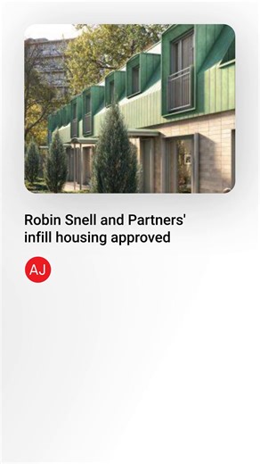 Robin Snell and Partners has been given the go-ahead for a nine-home infill scheme in the St John’s Wood Conservation Area, north London. | Architects’ Journal