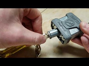 Kwikset Smartkey Padlock Core Removal