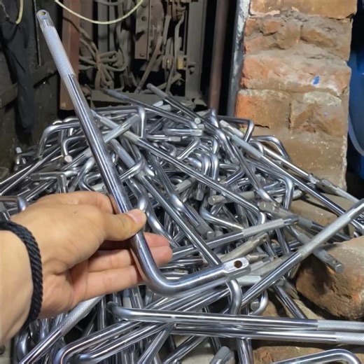 Amazing Manufacturing process of L Handle socket wrenches in local factory ||Socket wrenches||