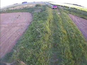 FPV heli T-Rex 250 long range low pass !