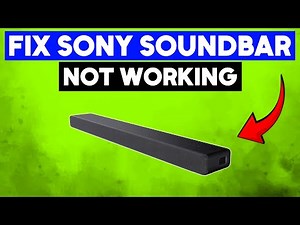 How To Fix Sony Soundbar Not Working (How To Troubleshoot Sony Soundbar That Is Not Working)