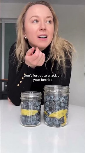 Fermented Blueberries with Lemon Peel Recipe