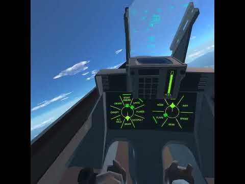 Flying planes/jets in vrc #vr #vrchat #planegames