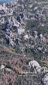 5.2K views · 335 reactions | The Needles of South Dakota’s Black Hills are a breathtaking maze of granite spires that pierce the sky with dramatic precision. Formed by millions of years of erosion, these sharp rock towers showcase the raw power of geological forces. Found along the scenic Needles Highway, this unique landscape is one of the most iconic natural wonders in the Black Hills. #geography #fyp #viral #usa #travel #adventure #roadtrip | Urban Atlas | Facebook