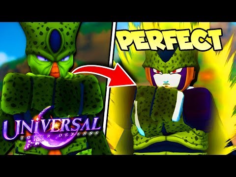MAXED E6 CELL IS PERFECT! In Universal Tower Defense (Roblox)