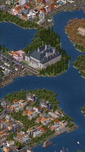 beautiful low-rise city in Theotown with perfect planning, road design, and zoning balance #shorts