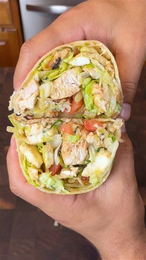 Caprese Grilled Chicken Wrap