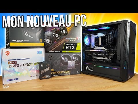 MON NOUVEAU PC GAMER 2022 (Parfait pour du Gaming, Montage et stream) - Test Complet !