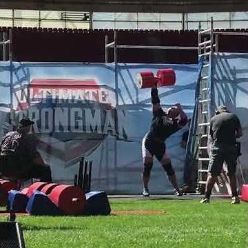 ULTIMATE STRONGMAN SUMMERMANIA 2018 - Mateusz Kieliszkowski Dumbbell 150 kg / NEW WORLD RECORD