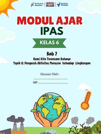 Modul Ajar IPAS Kelas 6: Bab 7 Kurikulum Merdeka